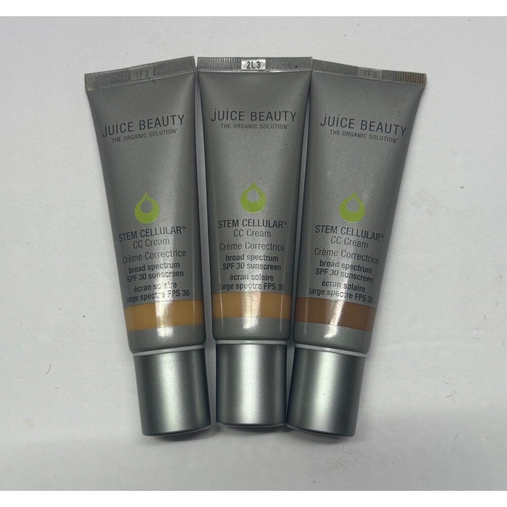 Juice Beauty Stem Cellular CC Cream SPF 30 – 3 Shade Bundle